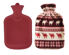 Load image into Gallery viewer, Rubber hot water bottle 1.6L with cover, 40 pieces
