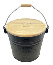 Load image into Gallery viewer, Bucket with Lid, Black, 11L