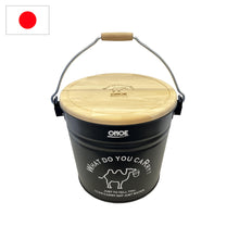 Load image into Gallery viewer, Bucket with Lid, Black, 11L