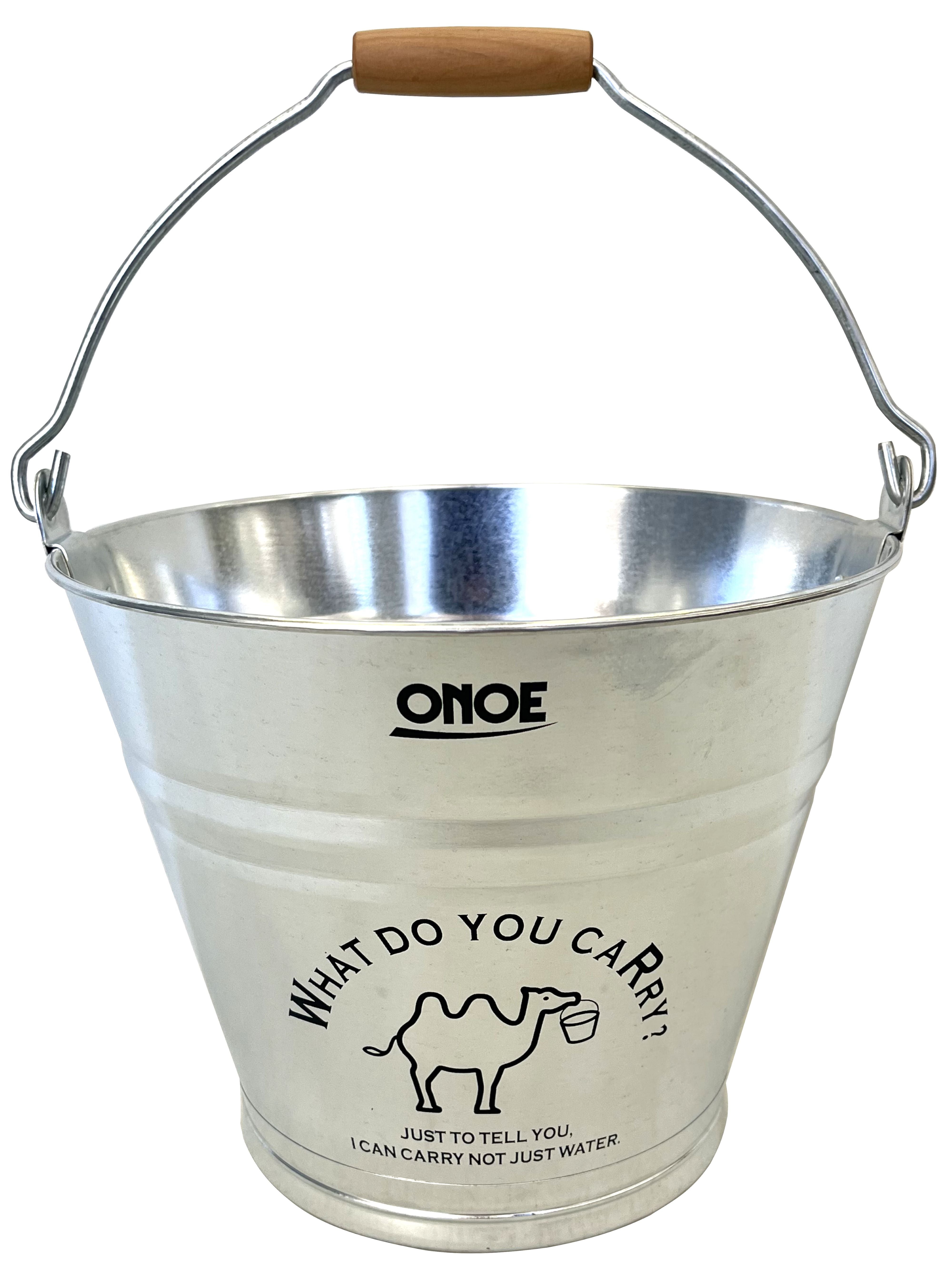 イラスト入バケツ1号ブラック – 株式会社尾上製作所