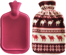 Load image into Gallery viewer, 30-count Rubber Hot Water Bottle with 2L Cover