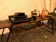 Load image into Gallery viewer, Hardware for 1x lumber for iron legs