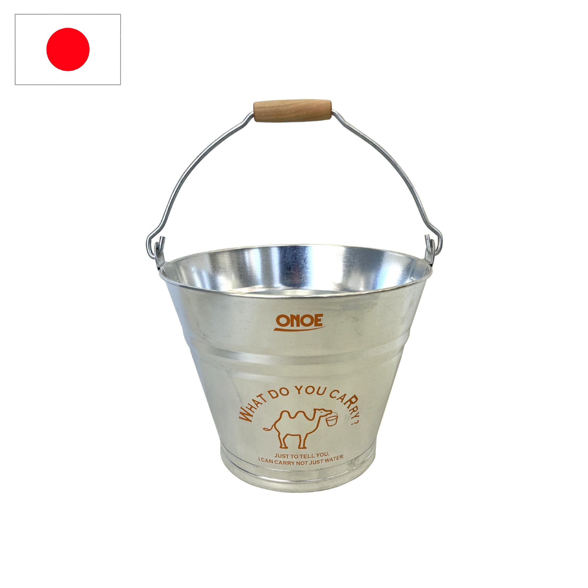 イタリア銅製バケツ☆花入れ☆物入 イラスト入バケツ特1号ホワイト – 株式会社尾上製作所