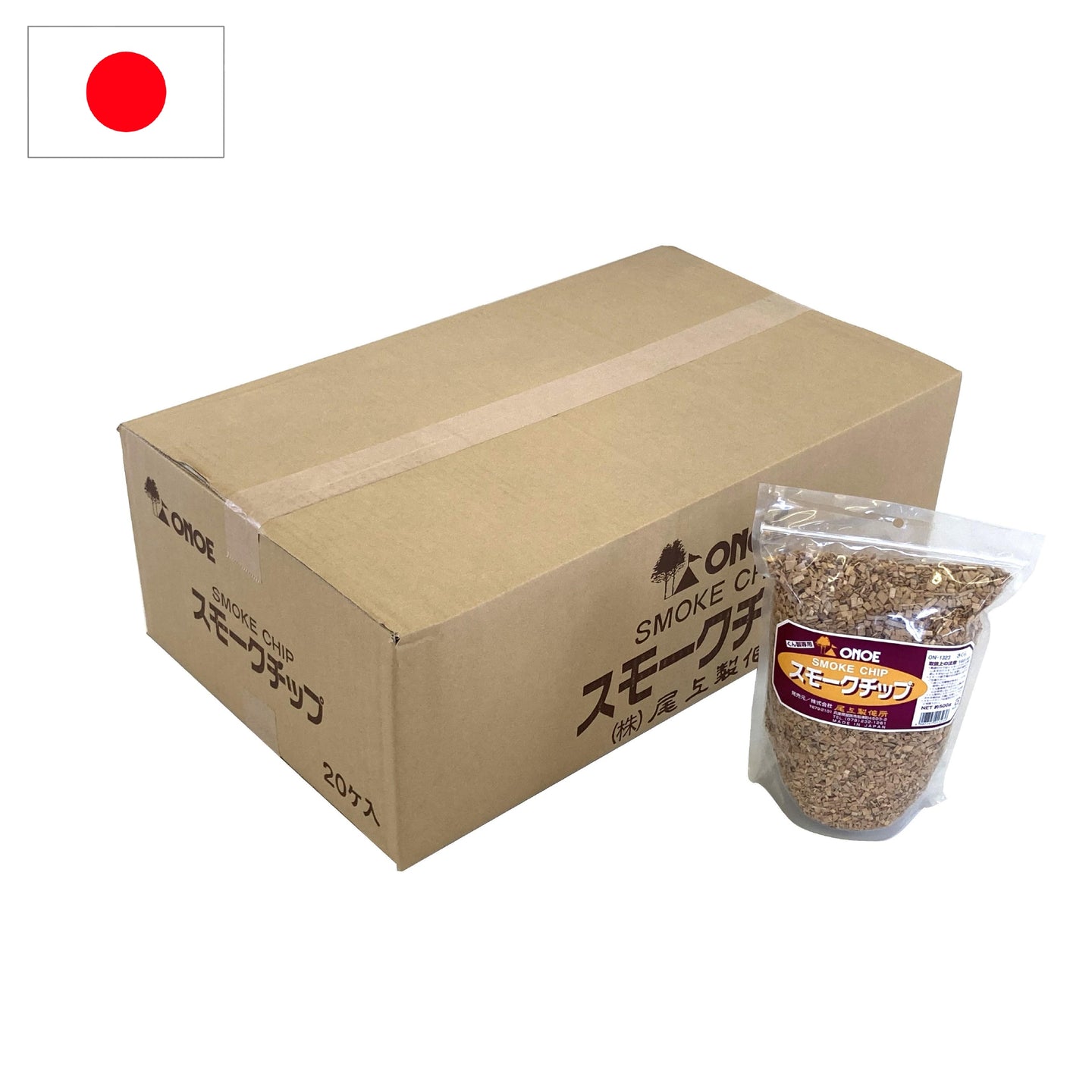 20個入り スモークチップ （サクラ） – 株式会社尾上製作所