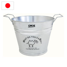 Load image into Gallery viewer, Galvanized bucket 28cm
