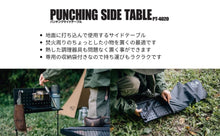 画像をギャラリービューアに読み込む, パンチングサイドテーブル

