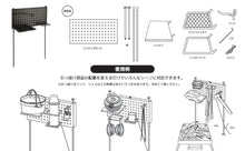 画像をギャラリービューアに読み込む, パンチングサイドテーブル
